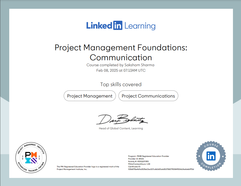 Python Data Structures Certificate