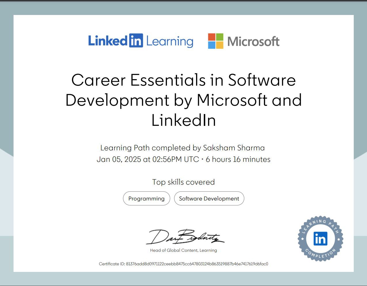 Software Development Essentials Training